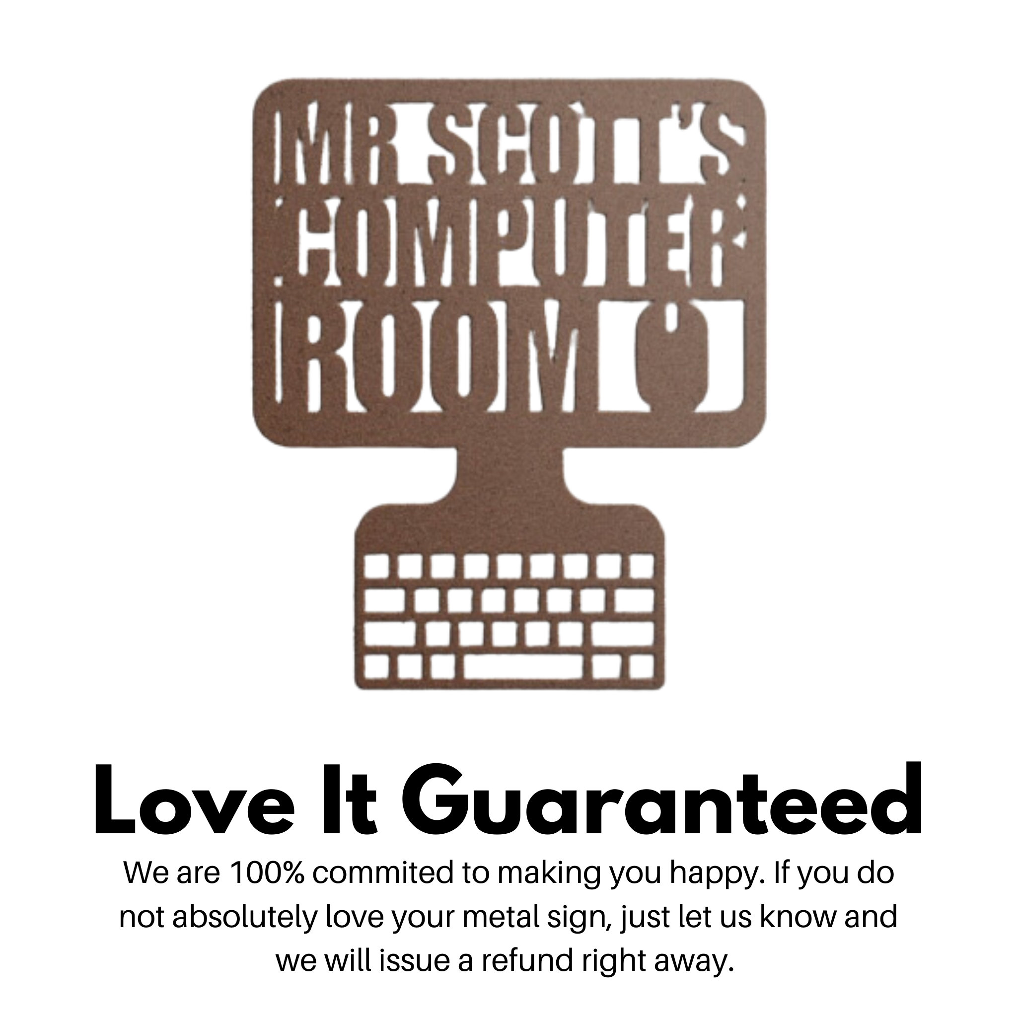 Computer Class Teacher Sign Computer Lab Decor Classroom Door Sign for ...