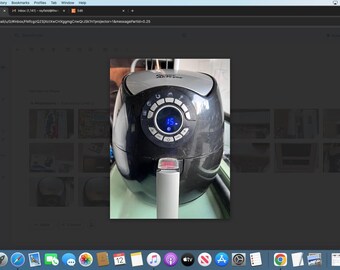 Power AirFryer zwart: getest en werkend