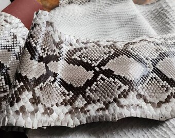 Natural Python Skin Hide: Exotic Leather for Luxury Crafts