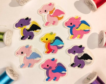 Pride Dragon Patch Iron-On