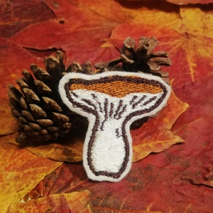 Mushroom iron-on patches Motiv D