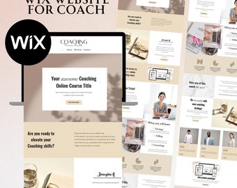 wix website template, wix template, wix website , website for coaches, life coach, blog templatetemplate, wix, wix website, business coach,