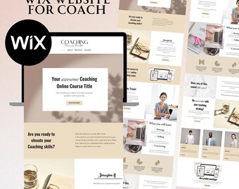 sites Web de coach pour wix , site Web de coach wix , modèles wix , modèle de site Web wix , page de destination , site Web de wix , modèle wix