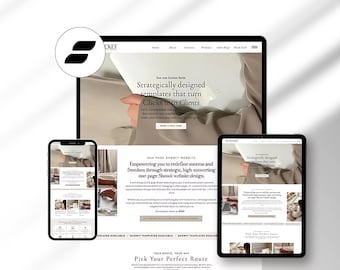 Modello di sito Web Showit per allenatori, modello di sito Web Showit, Showit, landing page, modello di sito Web, modello Showit