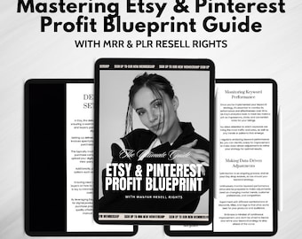 pinterest guide for etsy, pinterest templates, etsy sellers, etsy seller, selling on etsy, sell on etsy, how to sell on etsy, plr ebook, dfy