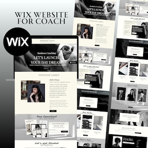 wix website template, wix template, wix website , website for coaches, life coach, blog templatetemplate, wix, wix website, business coach,