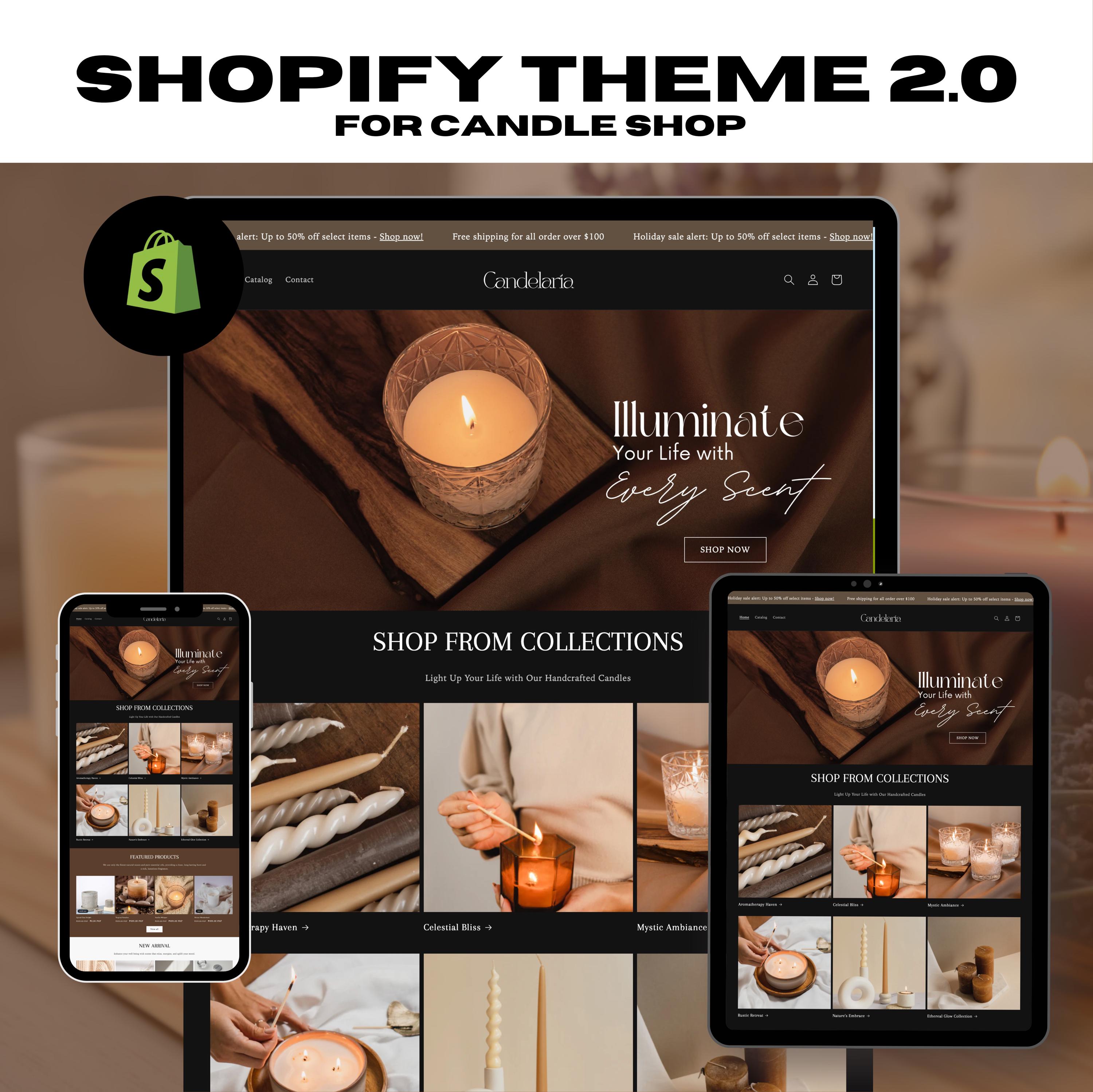 candle shopify theme , shopify candle store , shopify candle website template , shopify website template , candle website templates ,shopify
