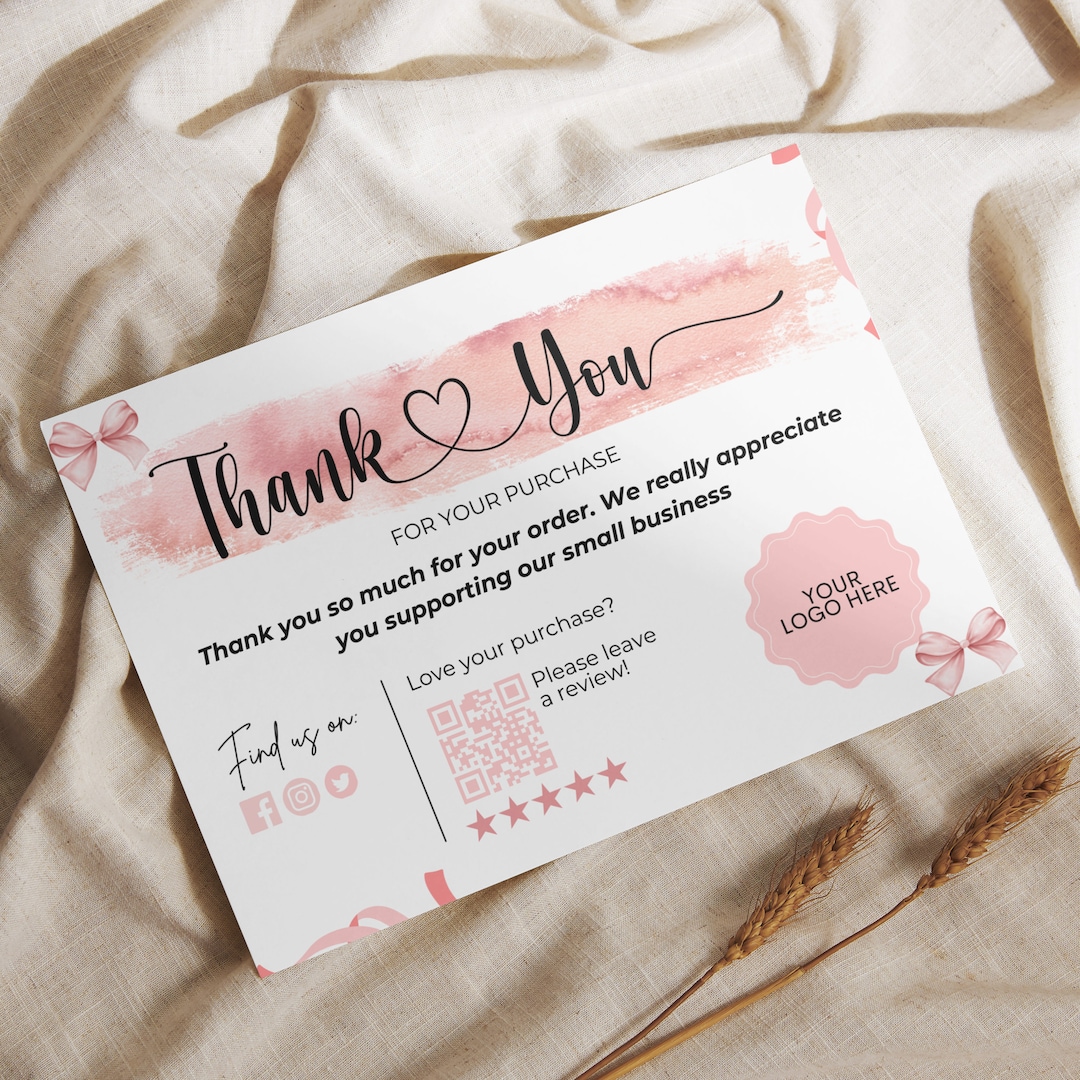 8 Thank You Cards, Thank You Cards Small Business, Thank You Cards ...