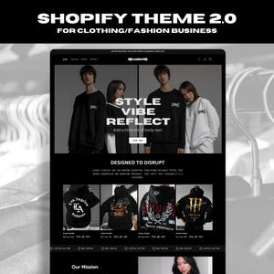 black shopify theme , clothing shopify theme , clothing shopify website , website shopify , fashion shopify theme , streetwear shopify theme