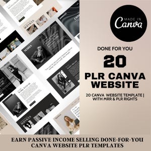 Canva Plr, Plr Digitale Produkte, Plr Canva Vorlagen, Canva Website Vorlage, Canva Plr, Plr Canva, Plr Canva Vorlagen, Canva Website