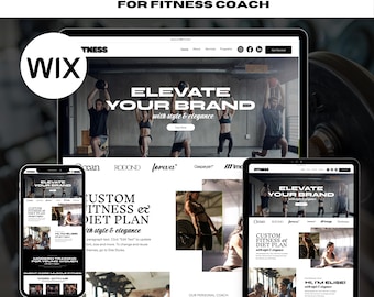 fitness coach website template , wix websites , wix website template , website wix , wix website , website template , website design