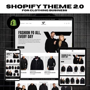 Shopify Clothing Theme 2.0: Fashion Store Template