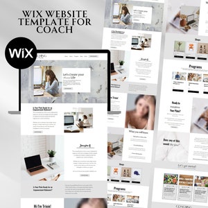 wix website template, wix template, wix website , website for coaches, life coach, blog templatetemplate, wix, wix website, business coach,