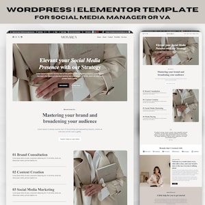 monarca wordpress elementor , elementor wordpress template , wordpress template , wordpress website template , website template