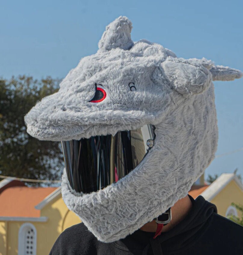 Shark Helmet Cover for Motorcycles Etsy