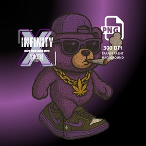 ギャングスタ ベア 面白い 4:20 ライフ ベア ナイキ SB ダンク ロー r、ウィード カンナビス ストーナー グラフィック、420 png マリファナ PNG、ポット ウィード ナイキ SB ダンク ロー “4/20”