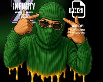 Máscara de goteo PNG, clipart de gangsta urbano, ajetreo de ropa urbana, dinero, diseños urbanos, máscara de esquí PNG, gangster PNG