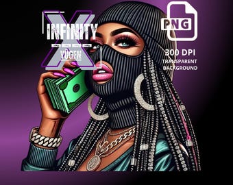 Hustler Ski Mask Girl Png, Ski Mask Gangsta Girl Png, Black Ski Mask Girl Png, Gangster Ski Mask Png, Gangster Girl Png, Gangsta