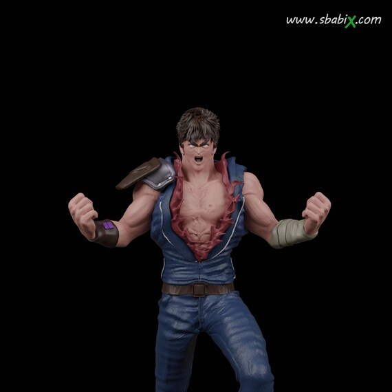 Kenshiro Fist of the North Star” (hokuto No Ken) 80's 3d Printer
