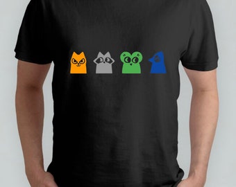 ROOT Meeple-inspired T-shirt. New sizes! Logo. Board games, Root Meeples. Expansion