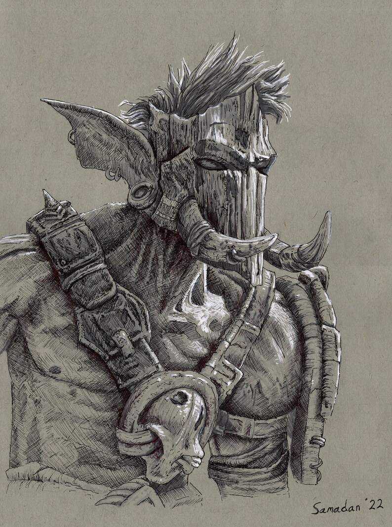 Zappy Boi by Samadan Original Hand Drawn Wow Fan Art 9 X 12 Inches - Etsy