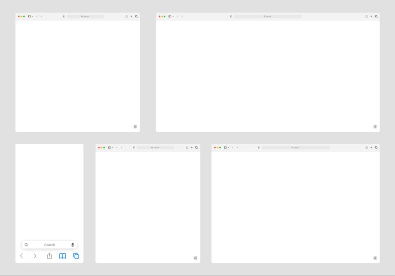 Browser Window. Web Browser. SVG Pdf Png Eps Ai File. - Etsy