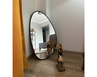 Wavy mirror, Aesthetic mirror, Irregular mirror, Bathroom mirror, Vanity mirror, Home decor, Asymmetrical mirror, A37