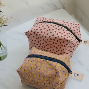 Kosmetiktasche mit Namen I Kosmetiktasche I Geschenke für Frauen I Geschenke für Freundin I Make up Tasche