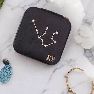 Personalisierte Schmuckbox mit Sternzeichen I Geschenke für Frauen I Geschenke zum Geburtstag I Muttertag