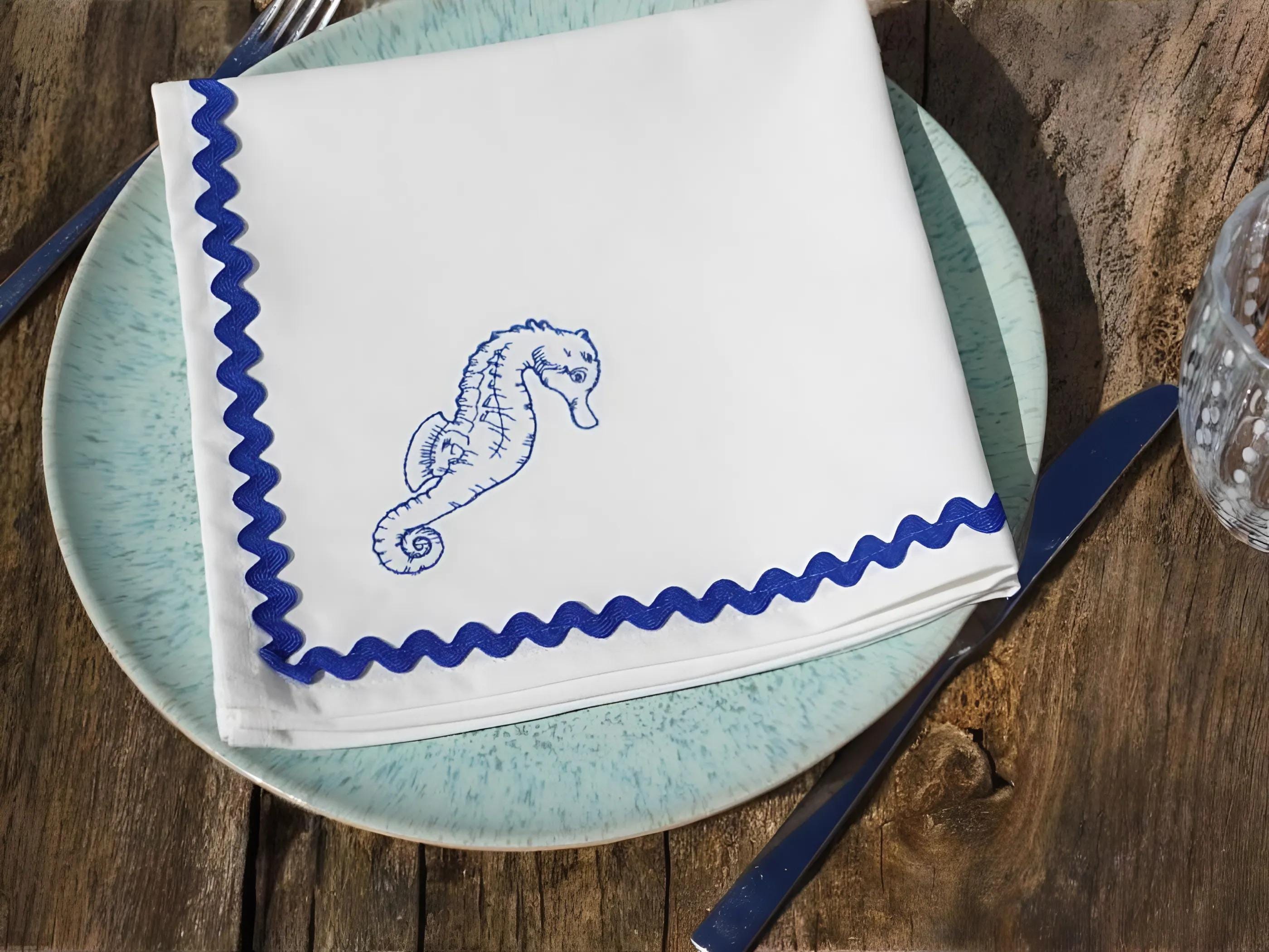 Anchor Papierservietten – 20 Stück, Cremefarben, 3-lagig, 25x25 Cm Aufgeklappt, Chlorfrei Bedruckt