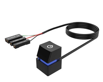 External Power Switch for PC | Power Button for Desktop | Mechanical Key Switch