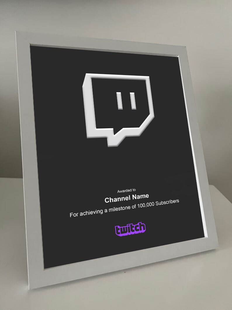 Personalized Social Media Achievement Award With Social Media Etsy