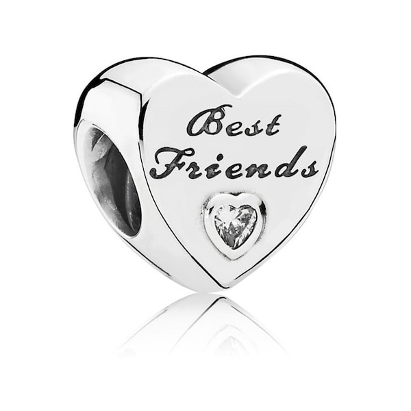 Pandora Friendship Heart New Silver Charm Special Occasion Essentials Minimalistic Designs for Friendship Celebrations and Trendy Presents