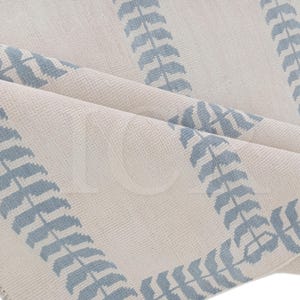 Modern Oushak Rugs: Light Blue & Soft White, Modern Area Rug image 3