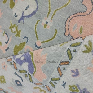 Hand knotted  Oushak Pastel gray Pink  Made to Order (In Any Size!!)Modern Oushak rug/ large area rug/pastel/sage/muted Oushak.