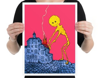 Print "The Man Who Used to Stand Outside my School"