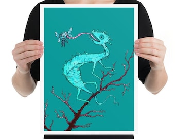 Print "Gregory the Evil Chameleon"