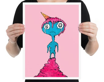 Print "Brain Freeze"