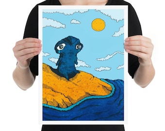 Print "Saddest Boy in the Sea"