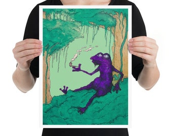 Print "The Chillest Frog in the Forest"