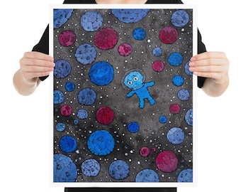 Print "Lonely Spaceman"