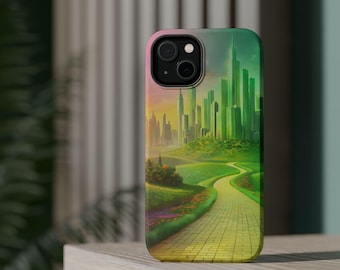 Funda para iPhone de la Ciudad Esmeralda: Funda protectora inspirada en Wicked