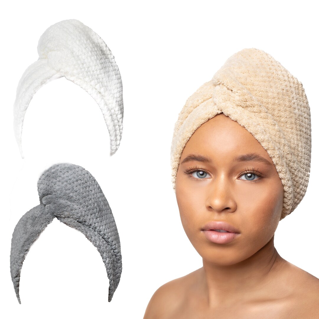 Su Beauty Microfiber Hair Towel Wrap Quick Dry Towel Microfiber Towel