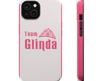 Capa para celular com arte de fã da Glinda Wicked – Design de proteção de dupla camada