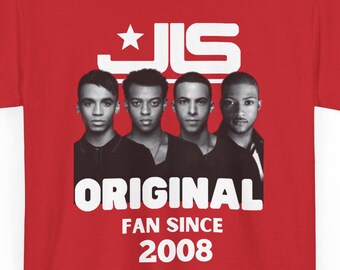 Original JLS fan uk boy ban band t-shirt tee 2025 uk tour unofficial merchandise Aston Marvin J.B Ortise jls tshirt fans