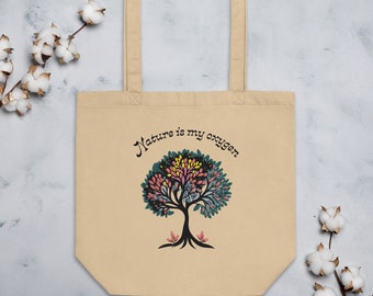 Eco Tote Bag with Nature Message