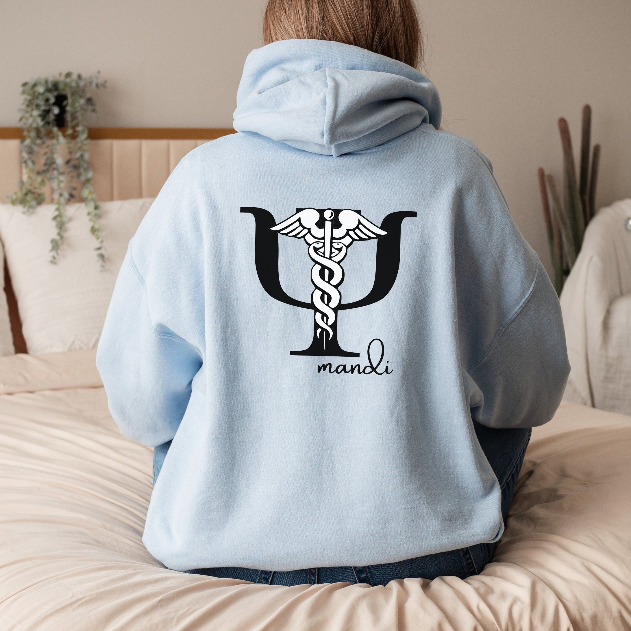Psych Sweaters Psychiatrist Zip up Hoodie Psychology Doctor Gift for Psychotherapist ...