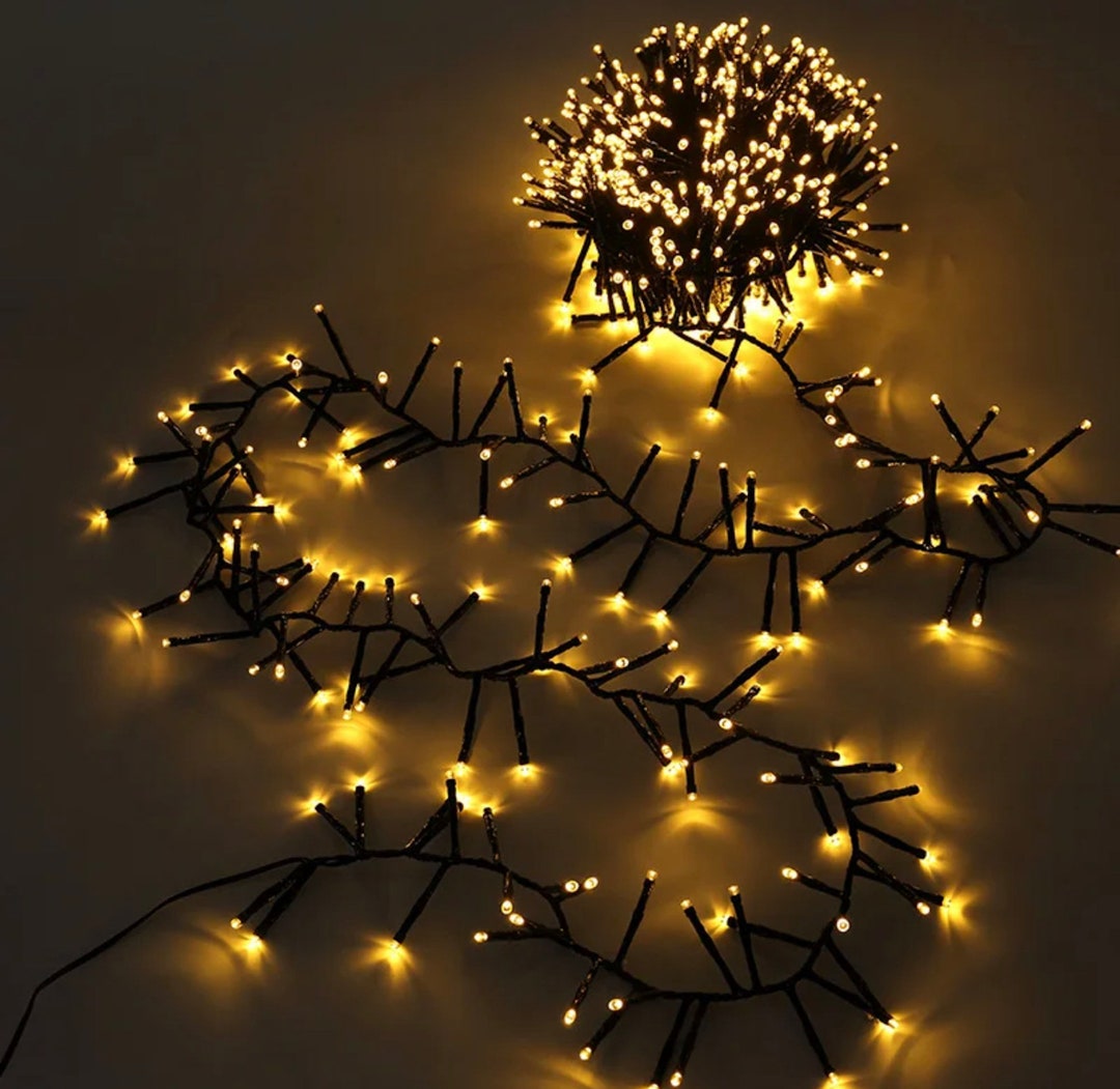 Luxury LED Firecracker Cluster String Lights Christmas Party Outdoor