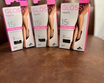 Brand new boots glossy tights 3 packs