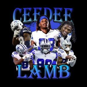 CeeDee Lamb PNG T Shirt design Football Team Shirt Design png Vector 300 dpi